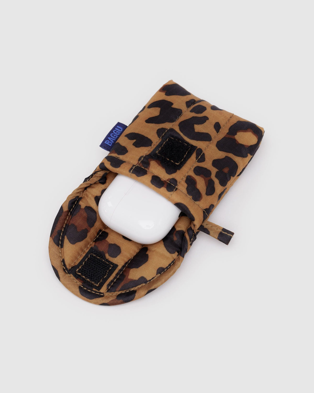 Puffy Earbuds Case - Leopard - image 2