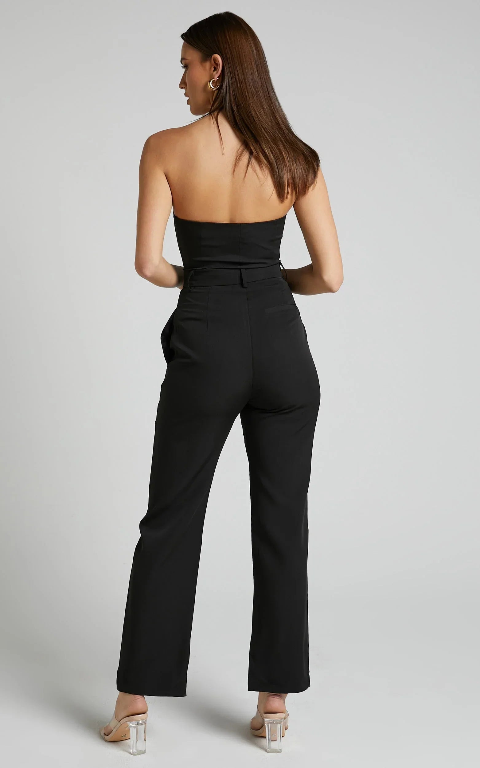 Rogers Pants - High Waisted Pants in Black