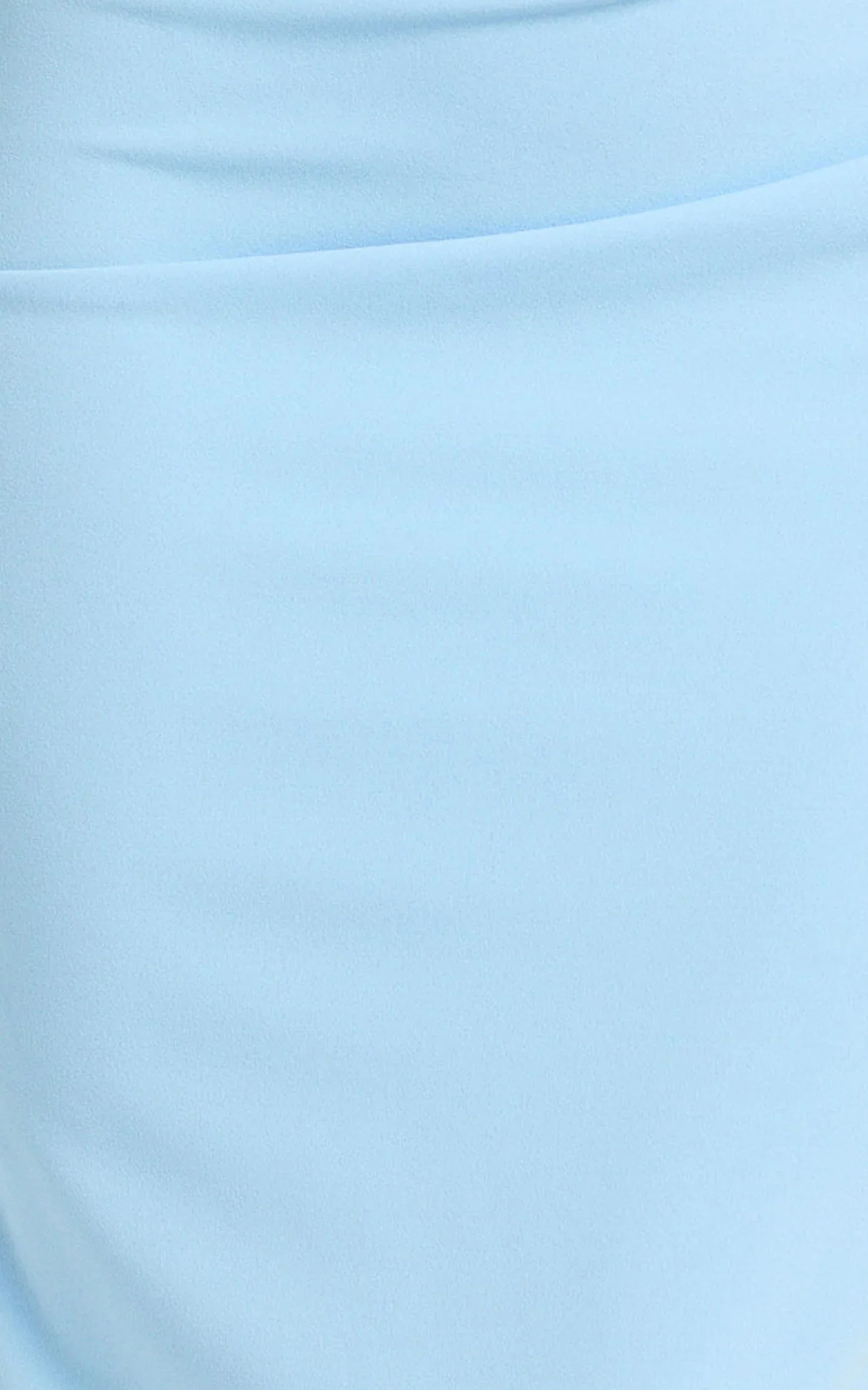 Criselda Maxi Dress - One Shoulder Maxi Dress in Blue