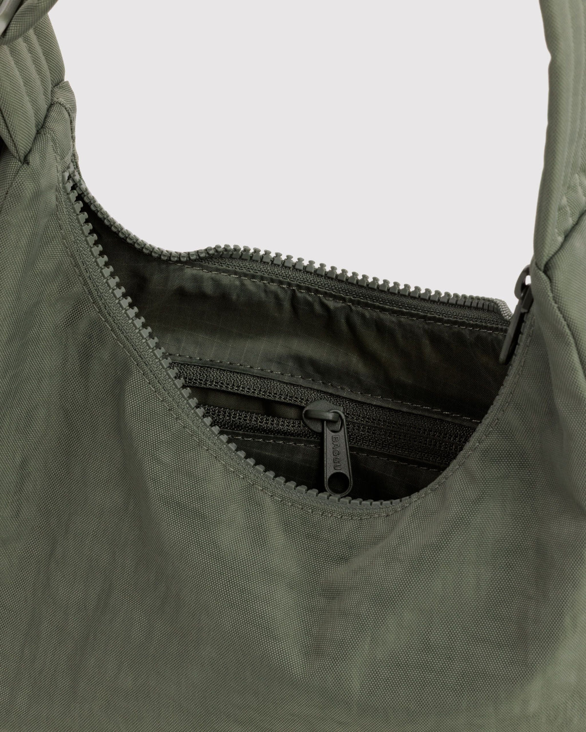 Mini Nylon Shoulder Bag - Caper - image 4
