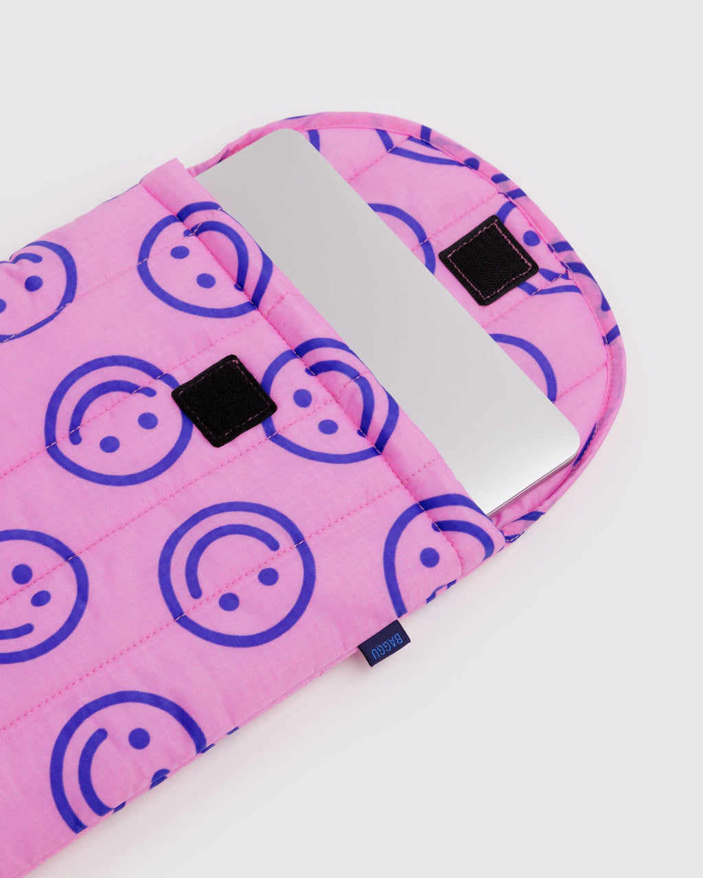 Puffy Laptop Sleeve 13"/14" - Pop Pink Happy - image 2