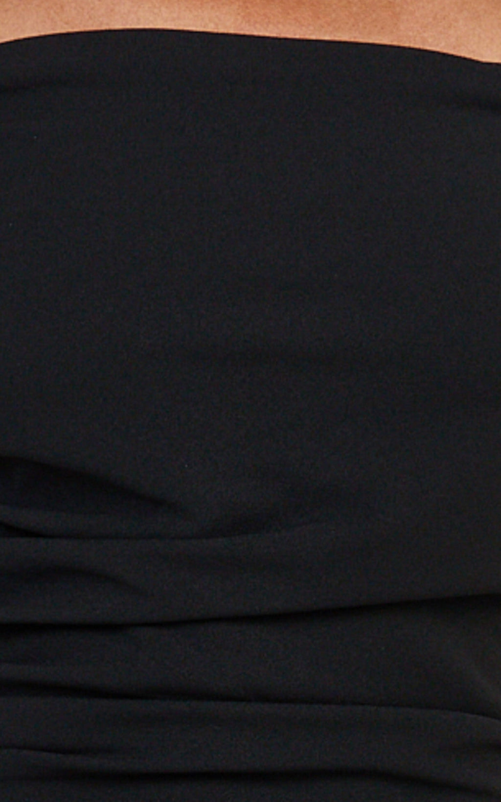 Lena Mini Dress - Off Shoulder Bodycon Dress in Black