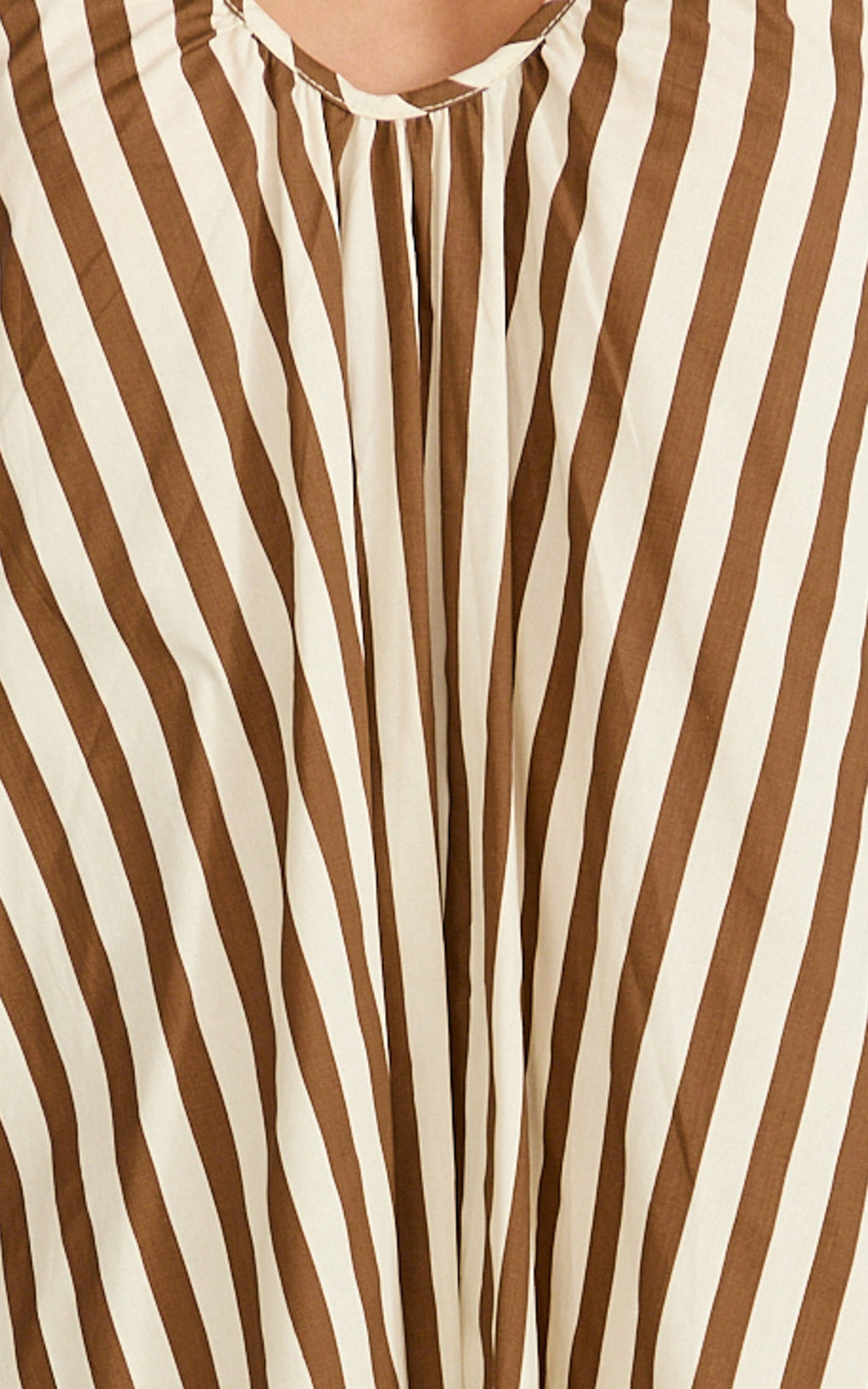 Raye Midi Dress - Sleeveless Dress in Chocolate