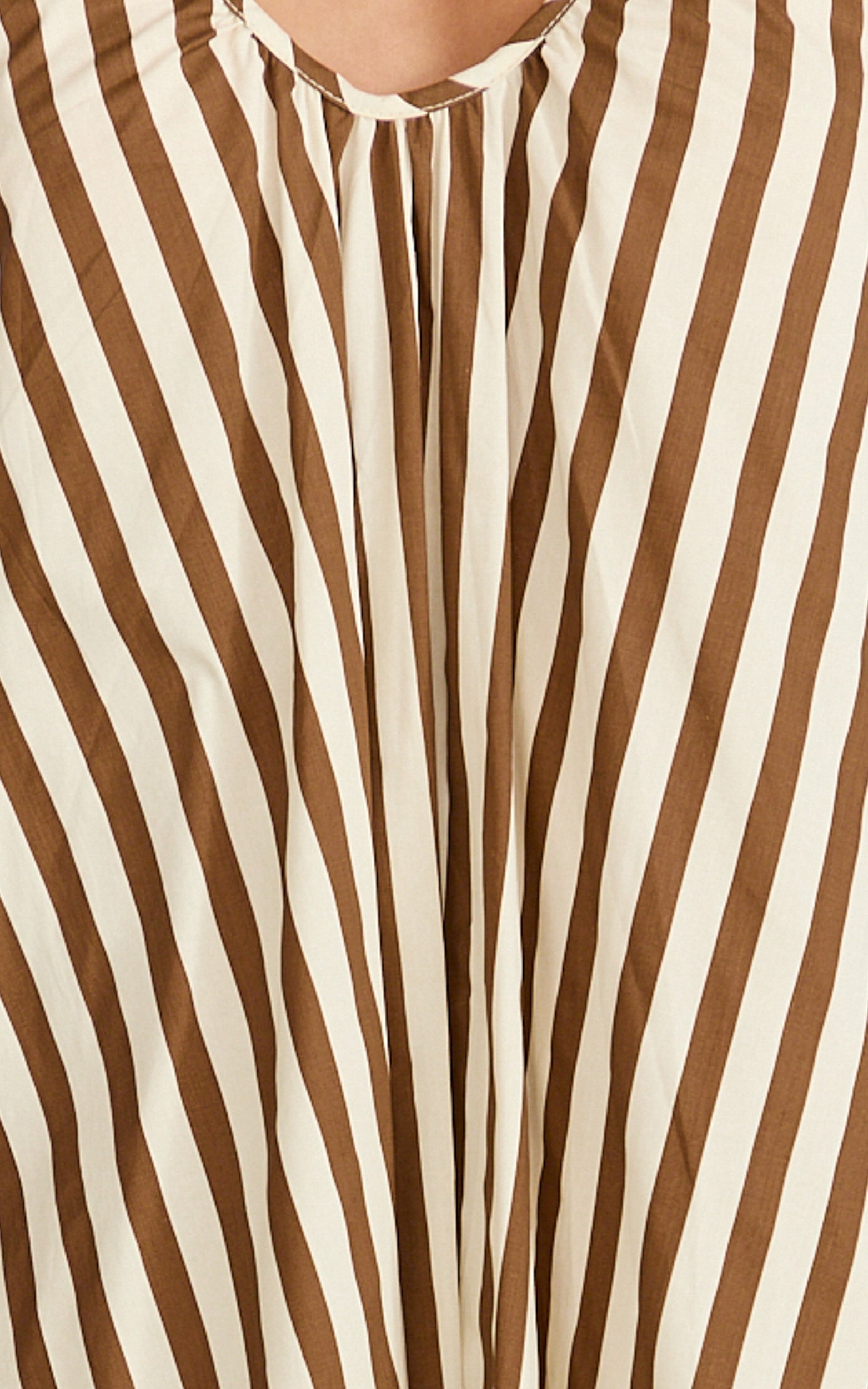 Raye Midi Dress - Sleeveless Dress in Chocolate