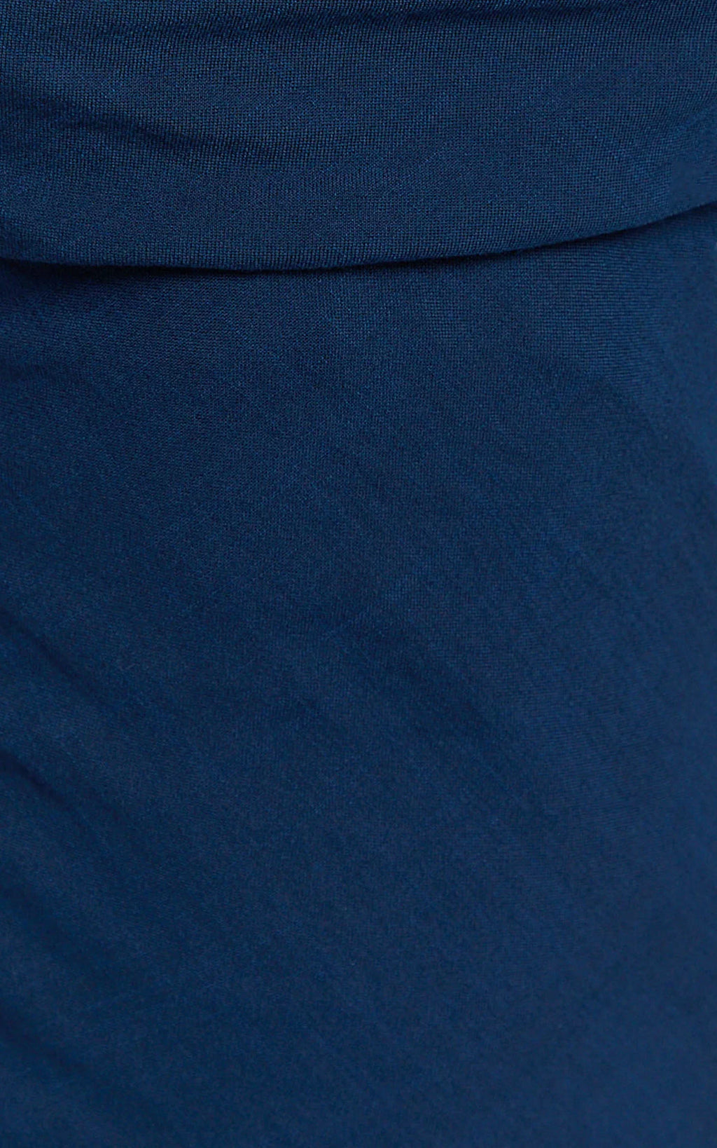 Reviena Maxi Dress - Cut Out Cowl Neck Dress in Navy