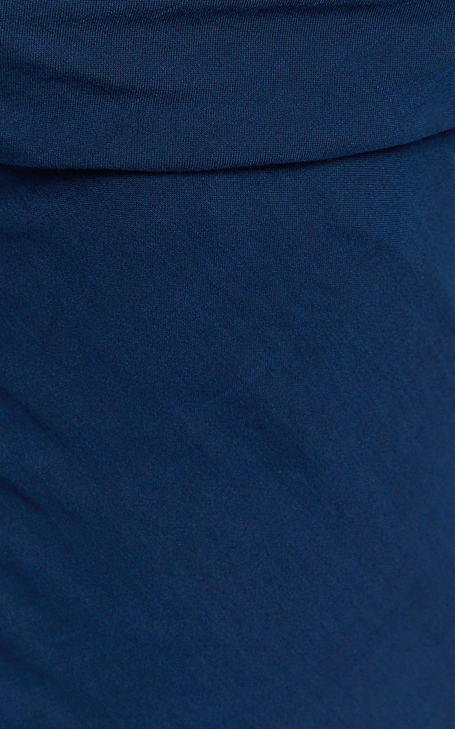 Reviena Maxi Dress - Cut Out Cowl Neck Dress in Navy