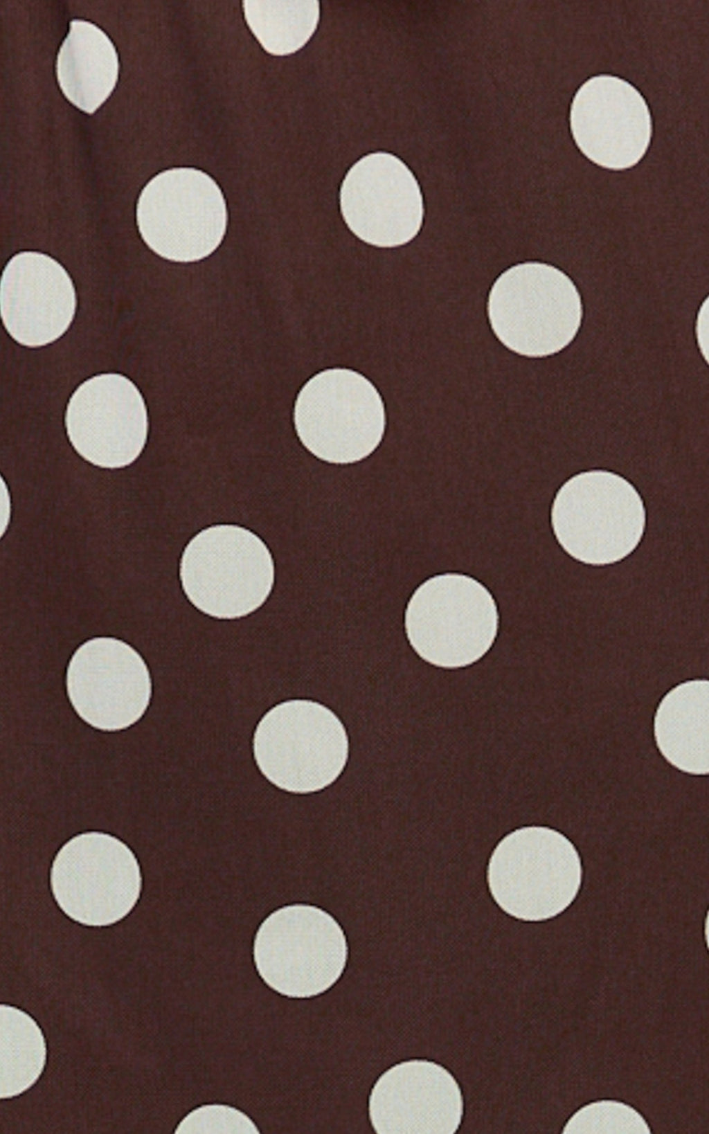 Ella Midi Skirt - Sheer Layered Skirt in Chocolate Polka Dot