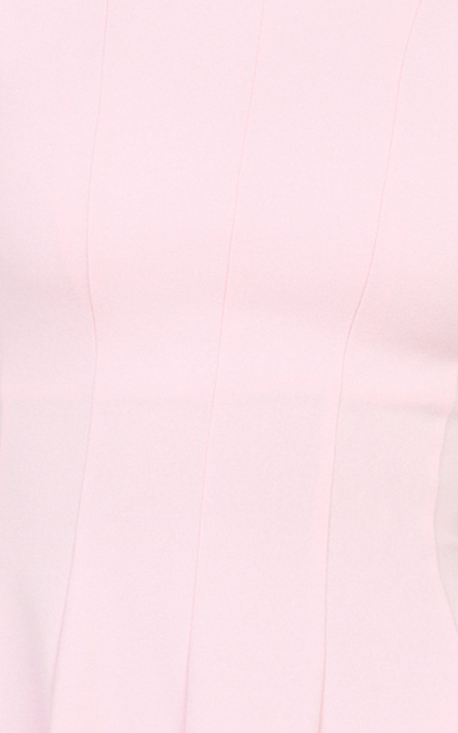 Becky Mini Dress - High Neck Sleeveless Fit And Flare Dress in Pink
