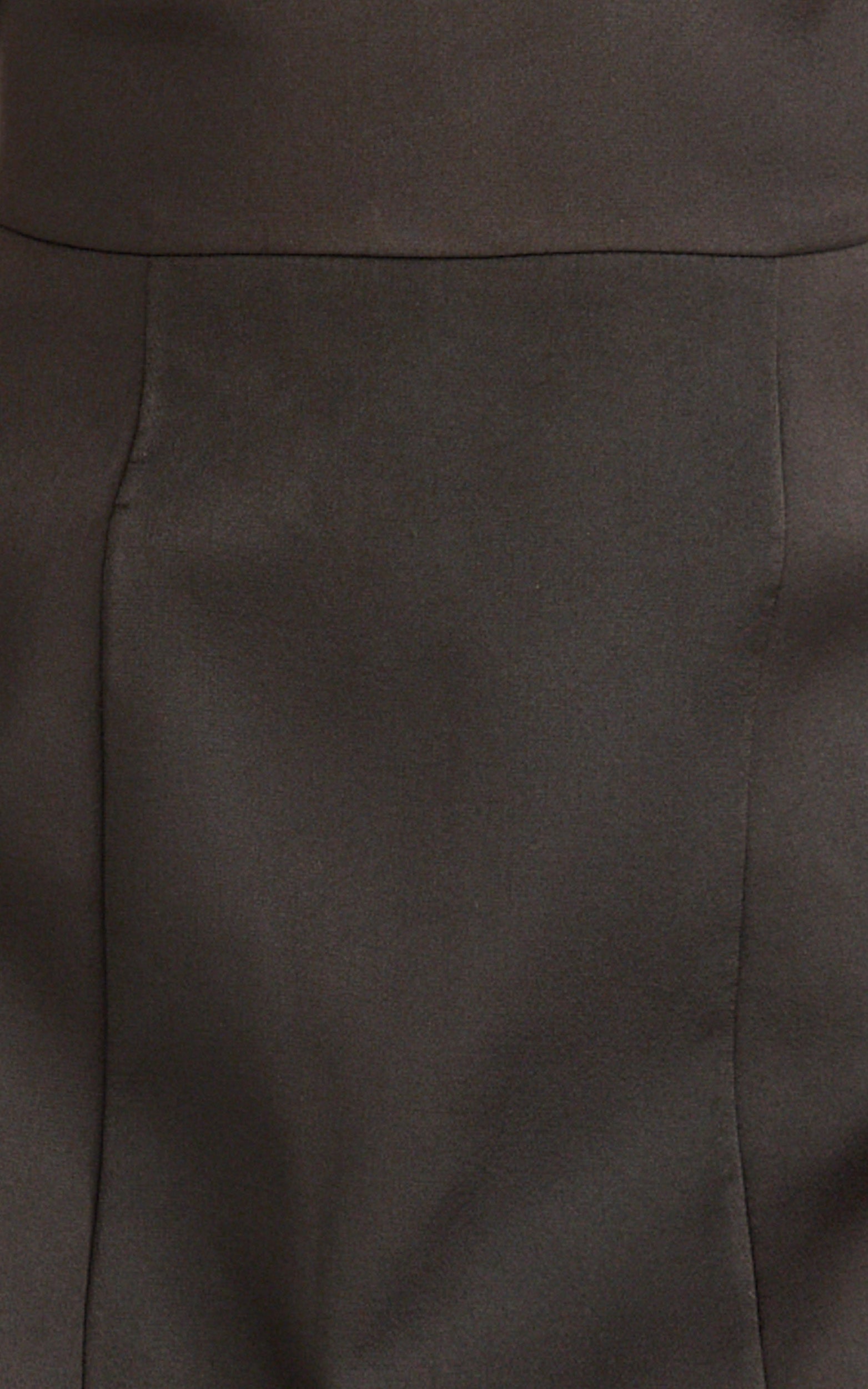 Benson Mini Dress - Sweetheart Fit And Flare Tulip Dress in Black