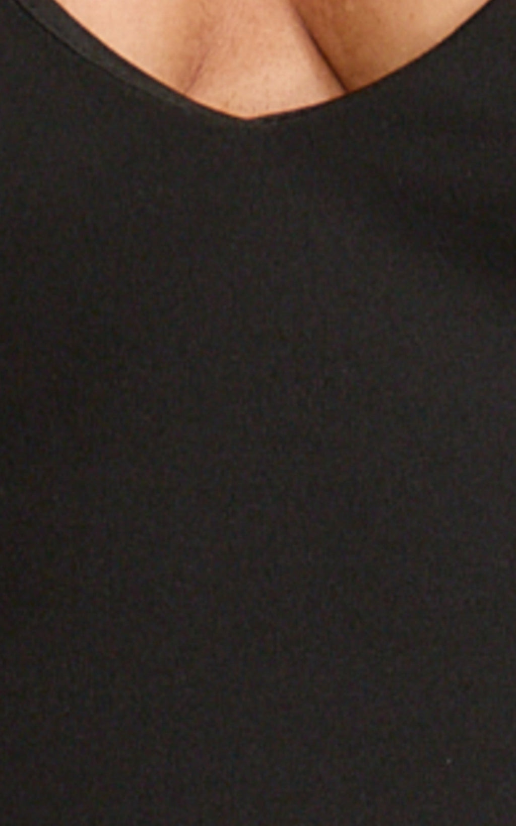 Orielle Shorts - Faux Leather Fitted Micro Shorts in Black