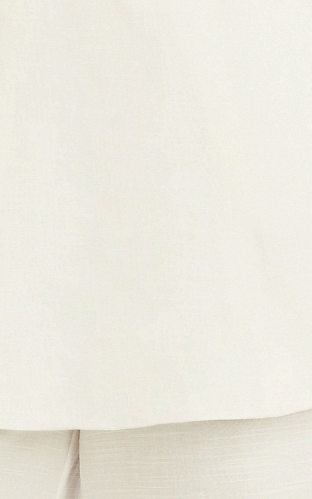 Isadora Two Piece Top and Pants Set - Strapless Longline Top and Wide Leg Pants Set in White