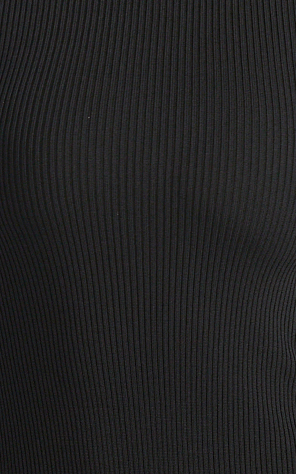 Lyra Mini Dress - Knit Cap Sleeve Mini Dress in Black