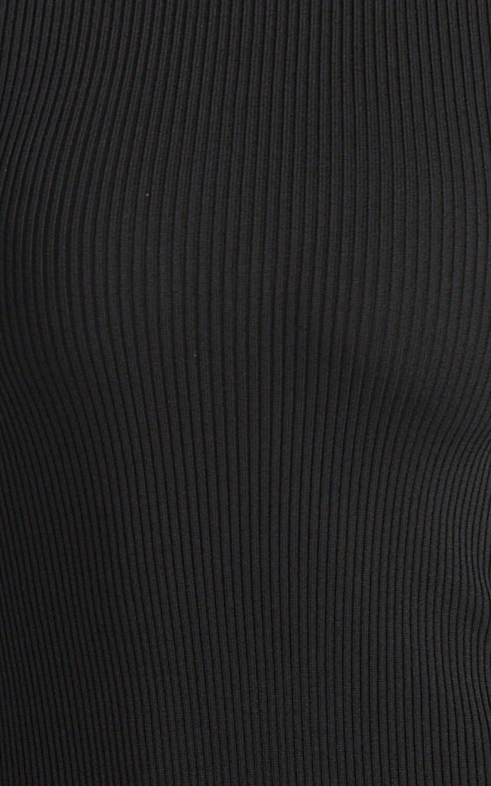 Lyra Mini Dress - Knit Cap Sleeve Mini Dress in Black