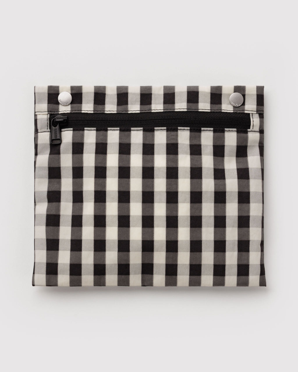 Everyday Cloud Bag - Black and Cream Gingham - image 4