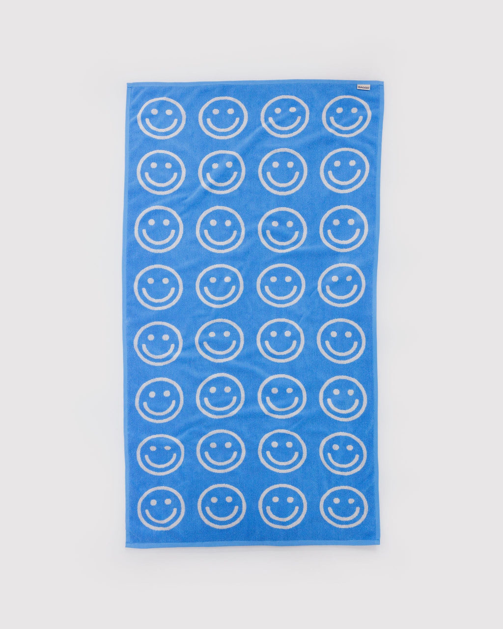 Bath Towel - Sky Blue Happy - image 2
