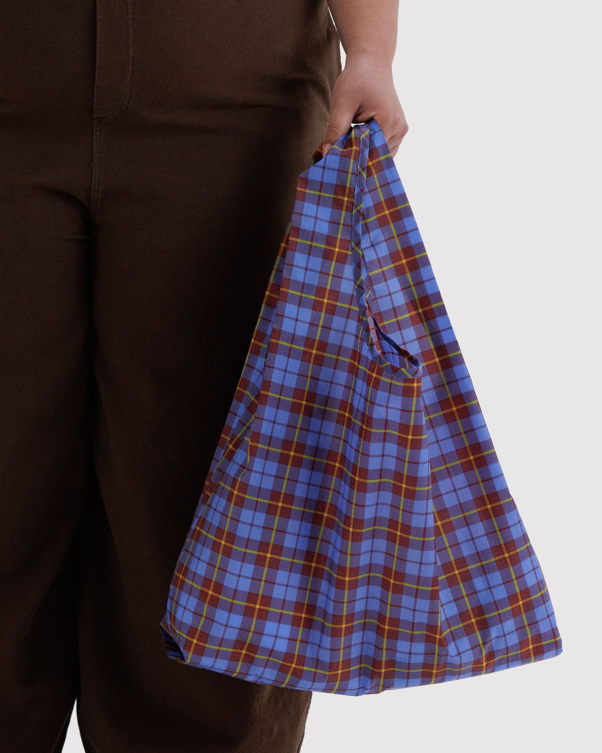 Standard Baggu - Blue Tartan - image 2