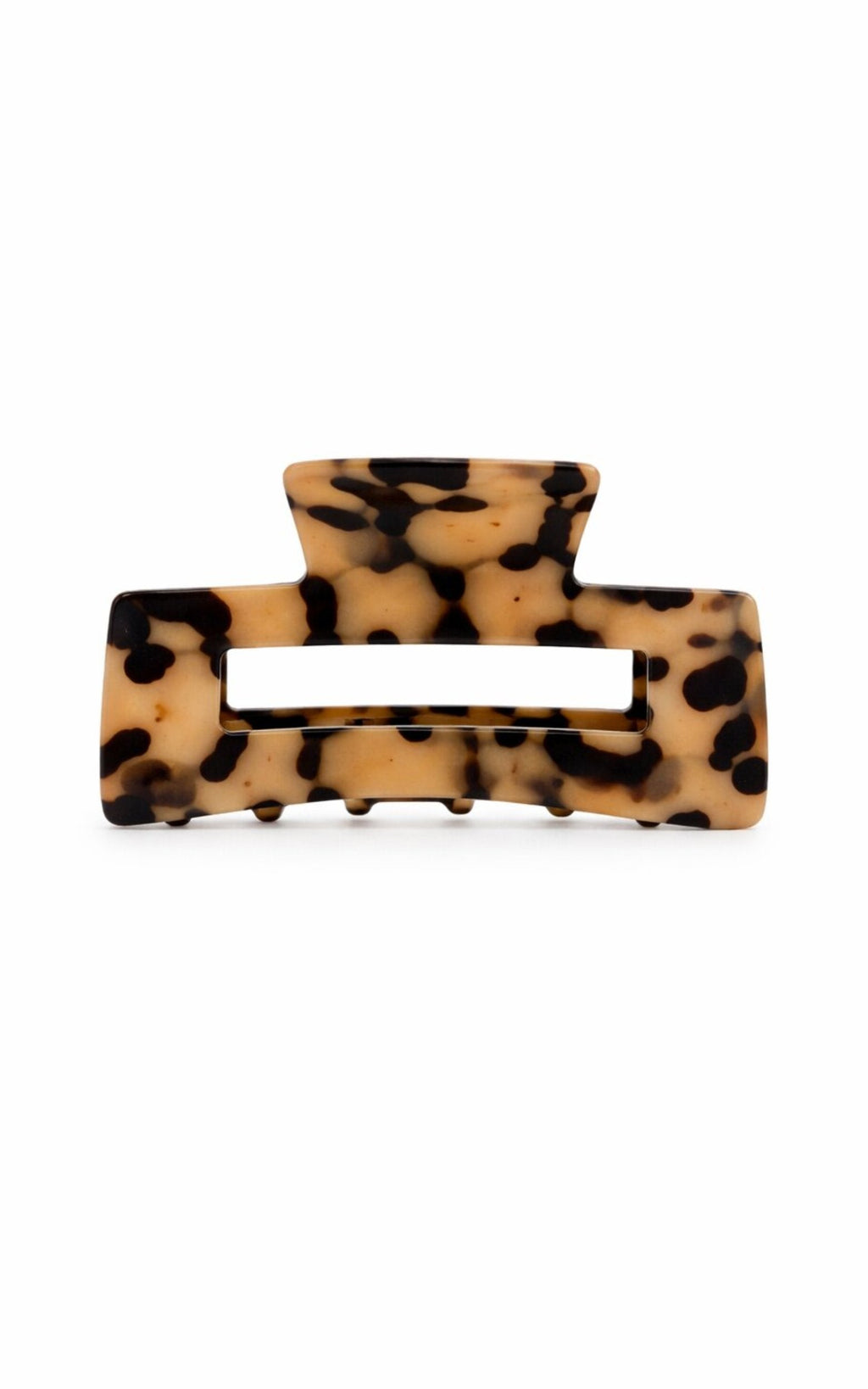 Demelza Hair Clip - Square Claw Clip in Torte