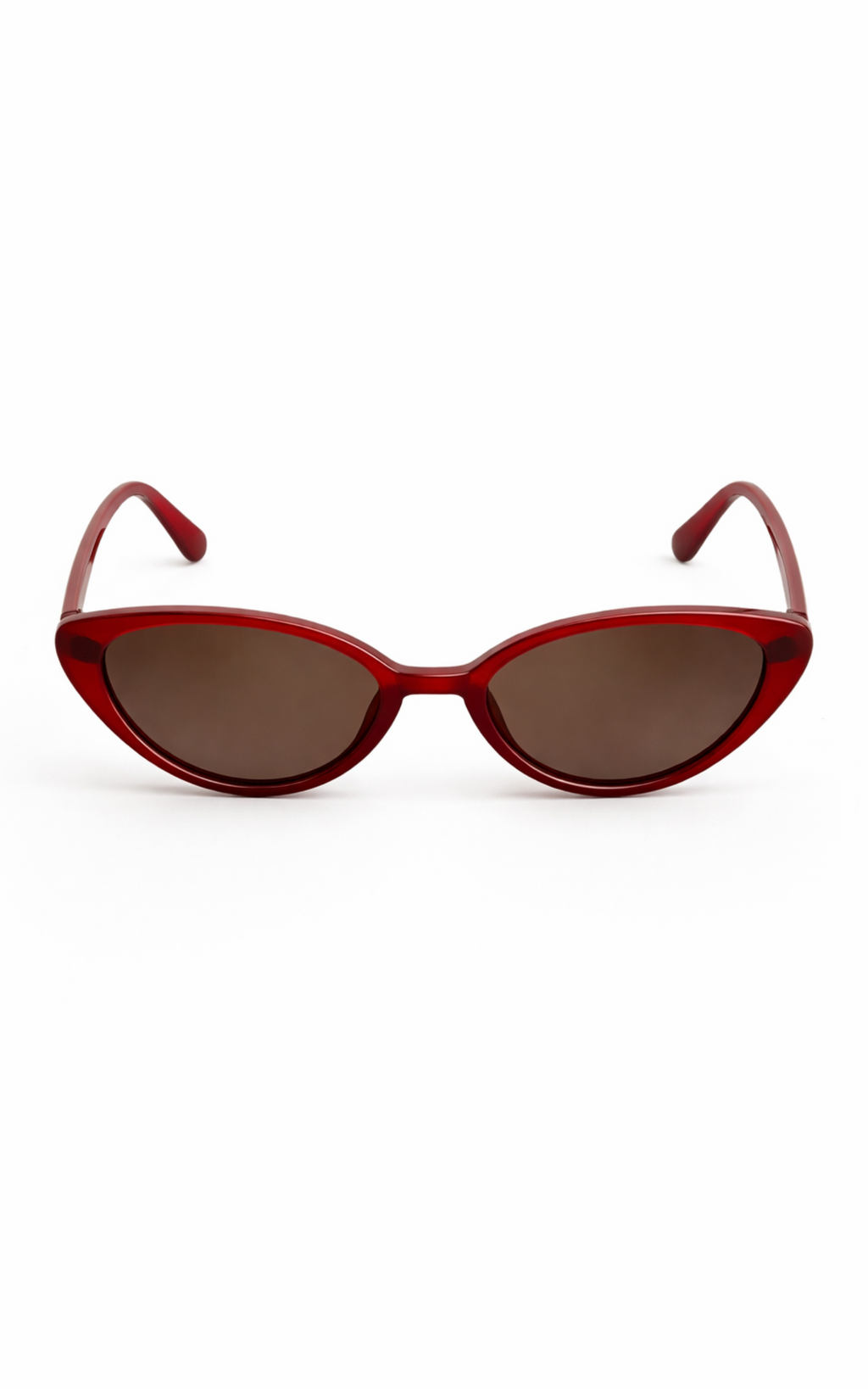 Yvette Sunglasses - Cat Eye Sunglasses in Red