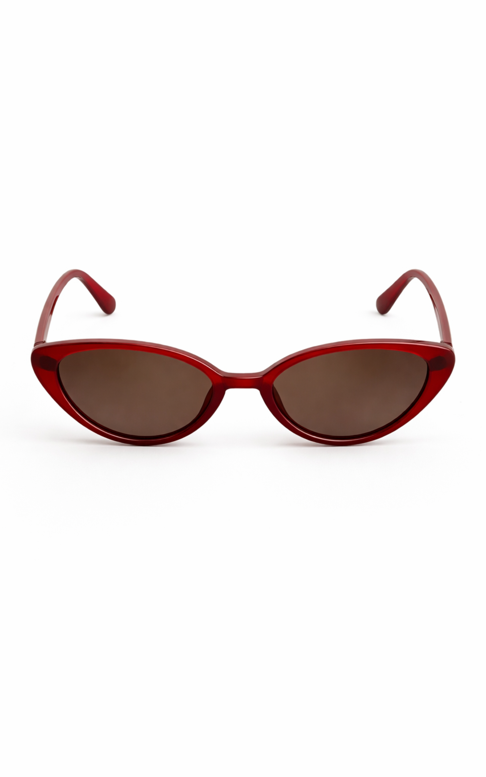 Yvette Sunglasses - Cat Eye Sunglasses in Red
