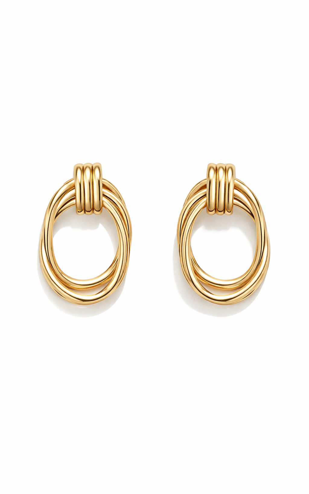 Adela Earrings - Drop Earrings in Gold