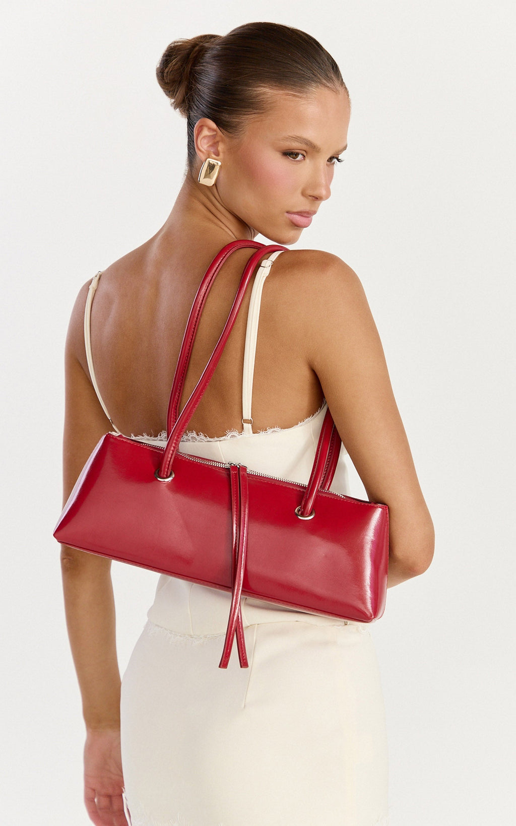 Larah Bag - Shoulder Bag in Red