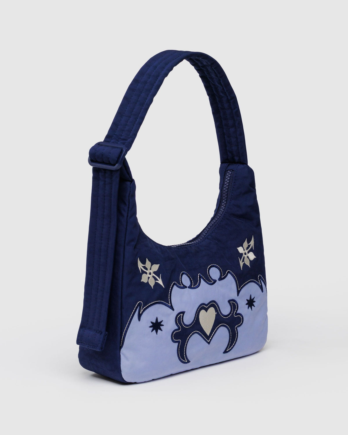 Mini Nylon Shoulder Bag - Western Appliqué - image 3