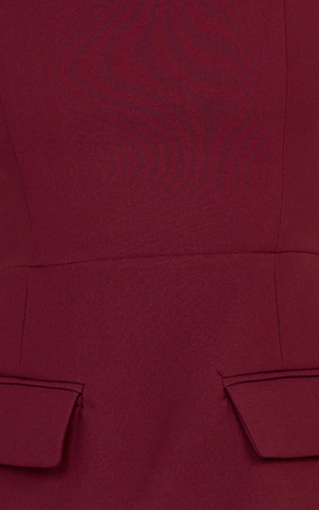 Katia Mini Dress - Strappy Corset A Line Dress in Wine