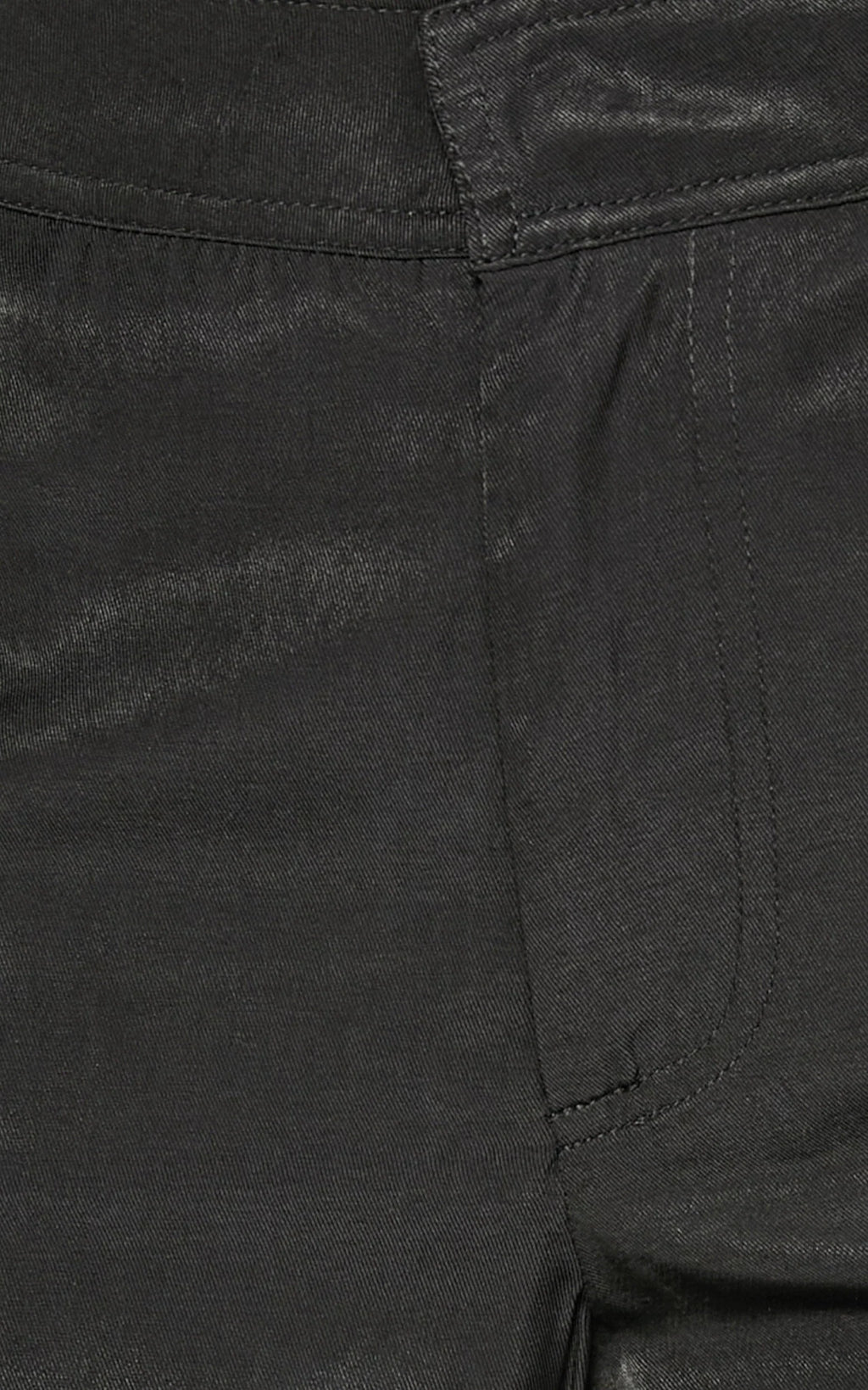 Robbie Pants - Mid Rise Cuffed Ankle Cargo Pants in Black