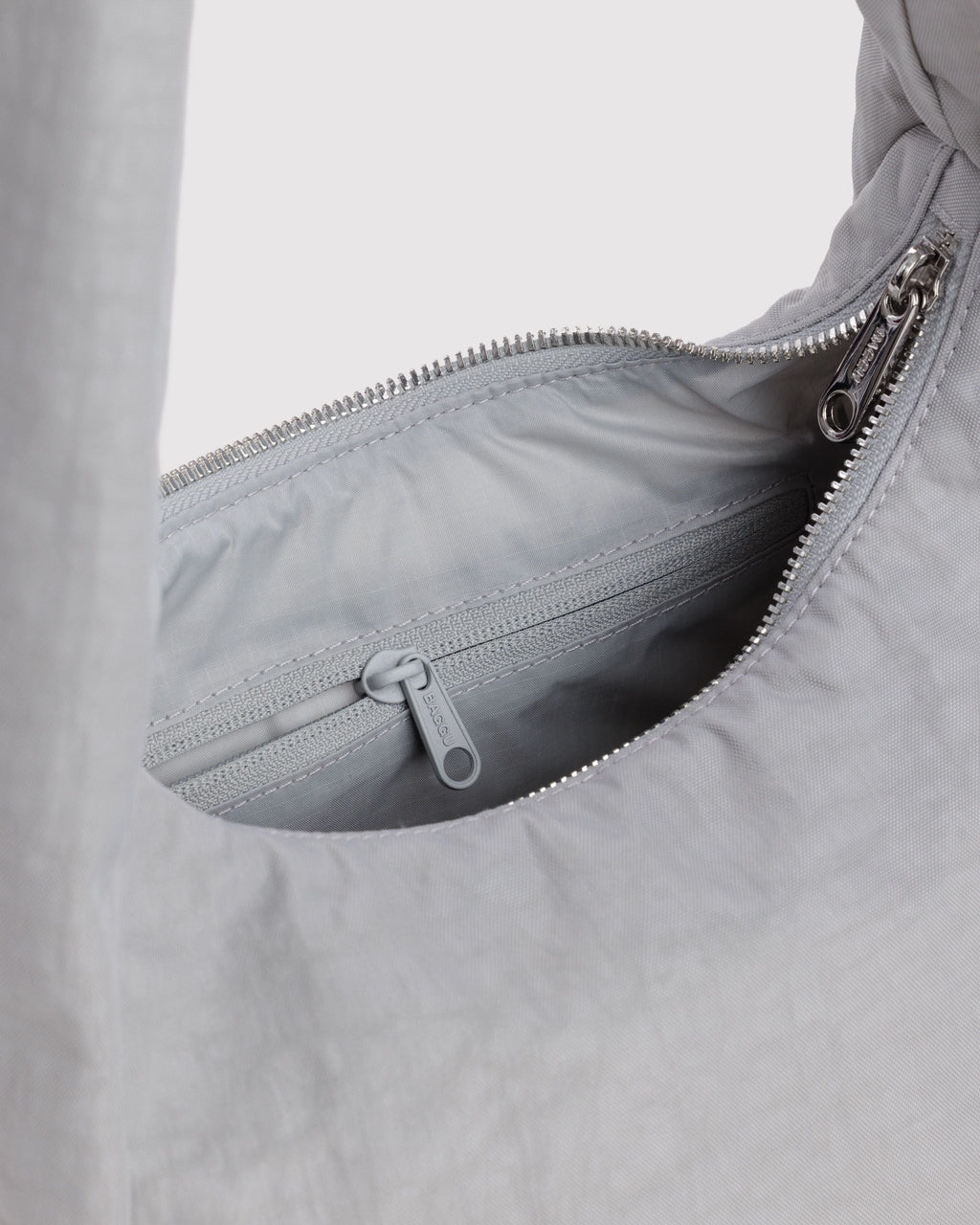 Small Nylon Meringue Bag - Fog - image 4