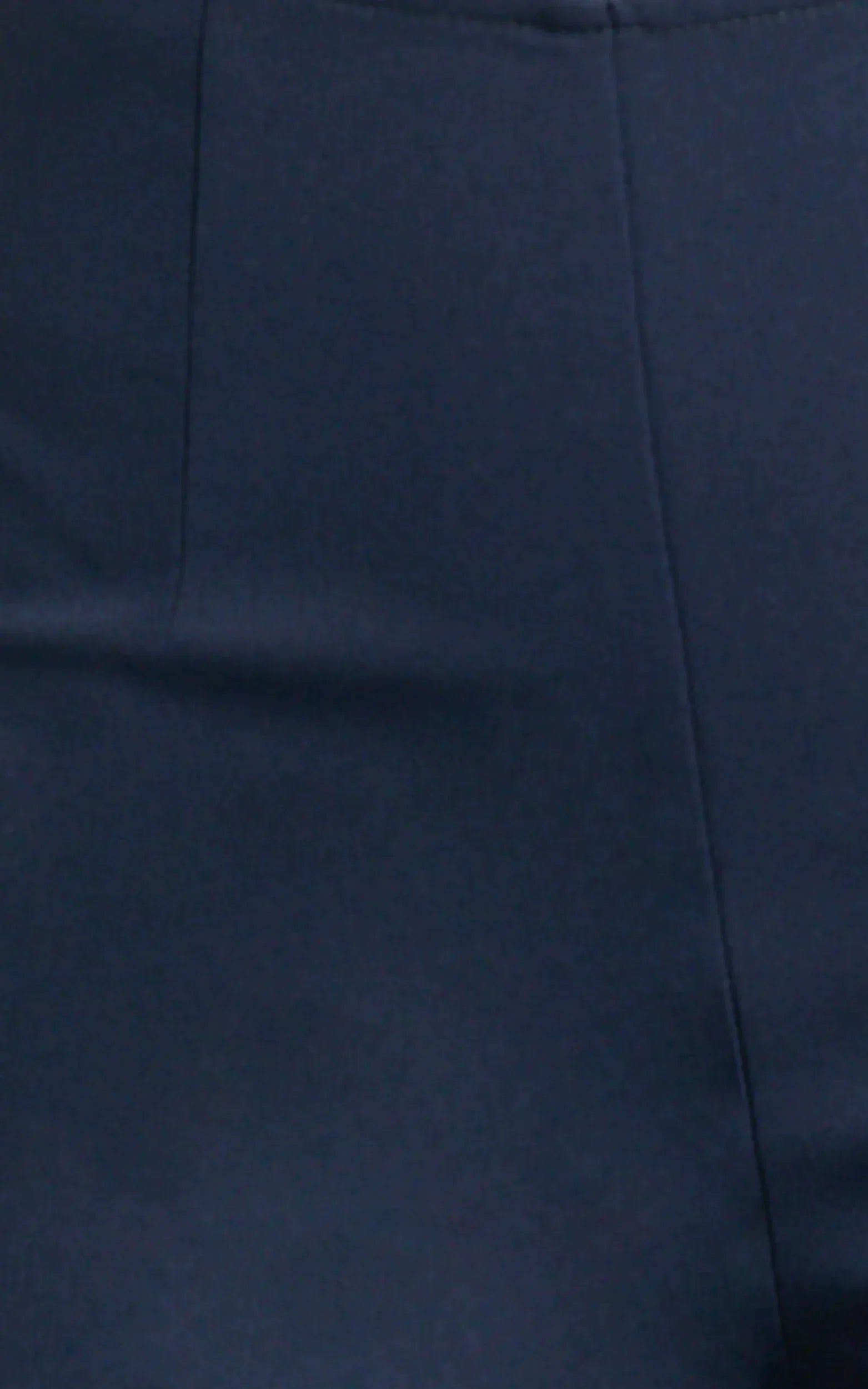 Nola Pants - Mid Waisted Pleated Flare Pants in Navy
