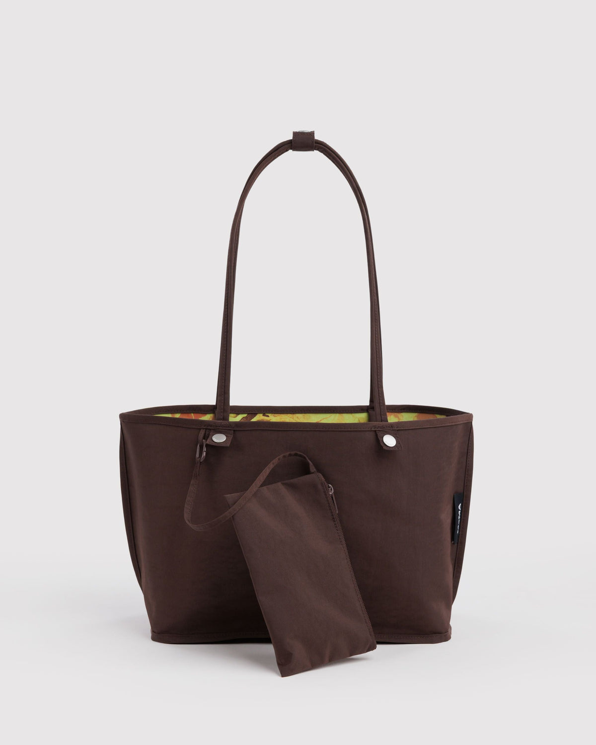 Medium Nylon Reversible Tote - Nasturtiums Ruth Asawa - image 2