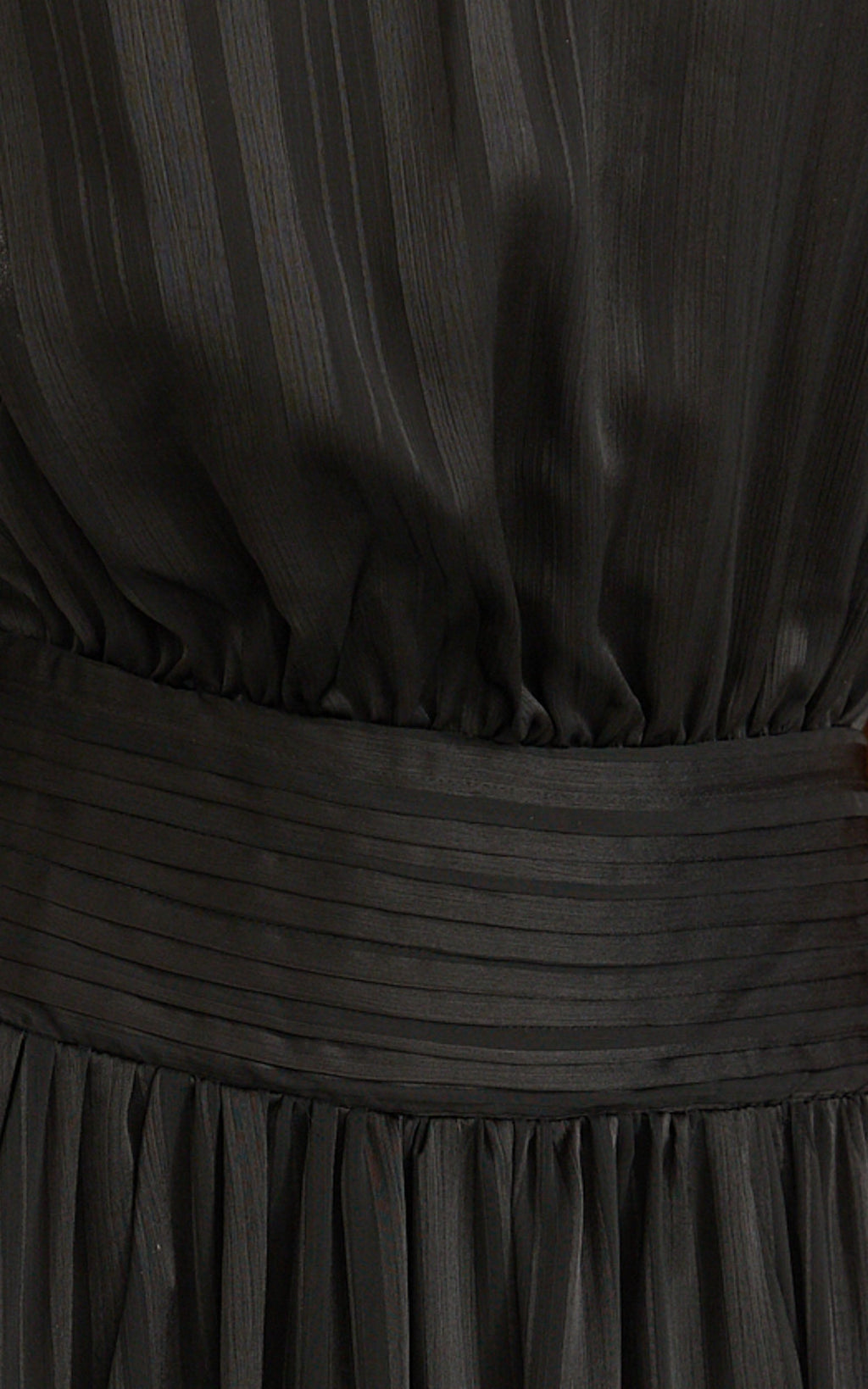 Mirabelle Maxi Dress - Scarf Neck Backless High Low Dress in Black