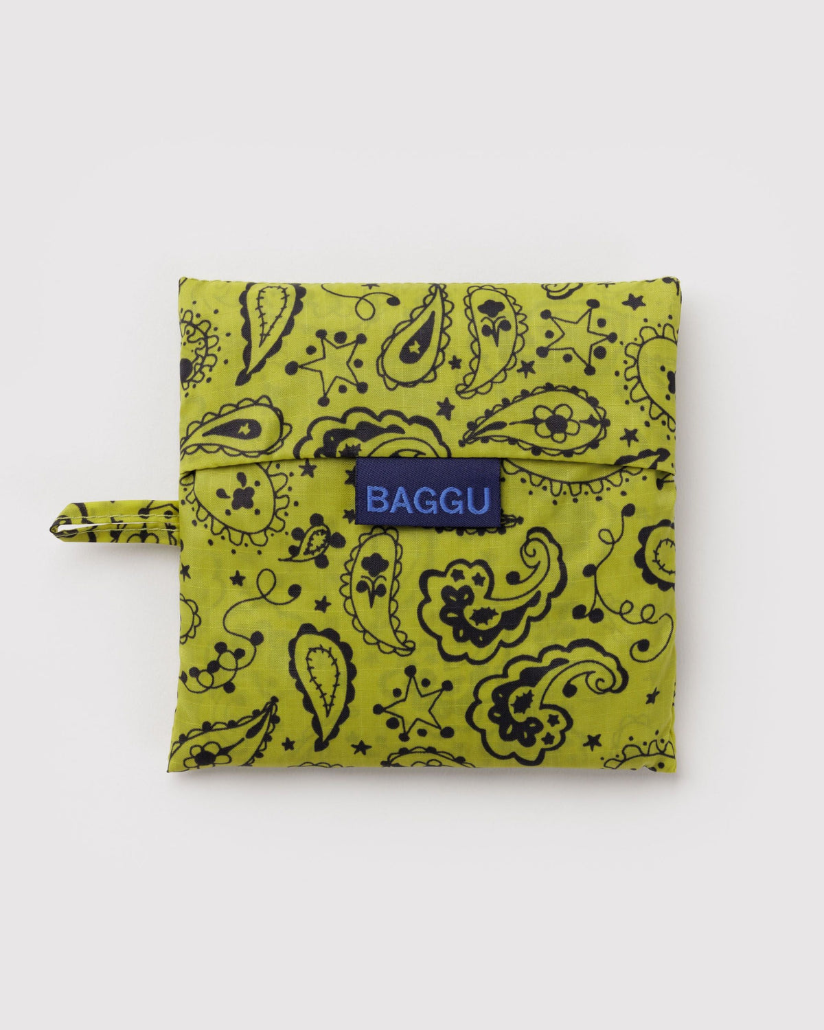 Standard Baggu - Chartreuse Paisley - image 3
