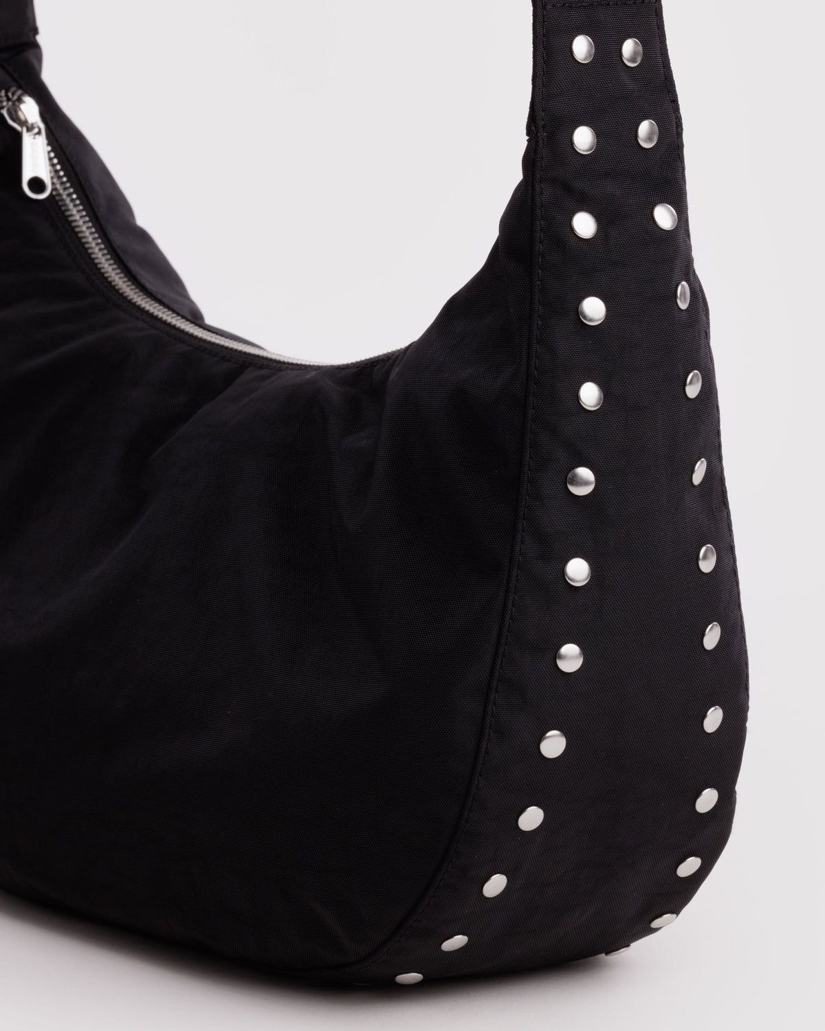 Medium Nylon Crescent Bag - Studs - image 5