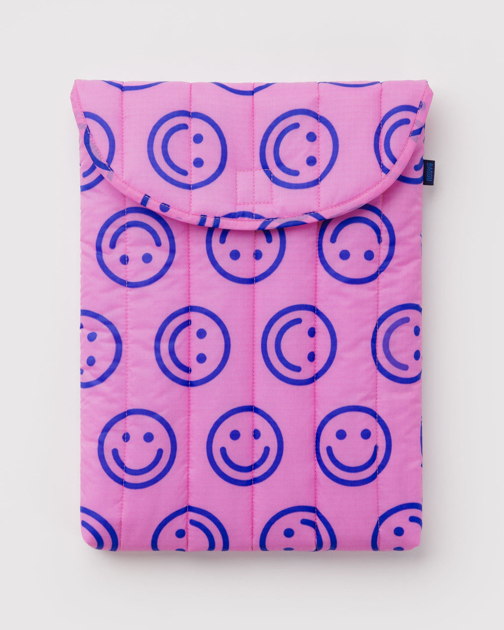 Puffy Laptop Sleeve 16" - Pop Pink Happy