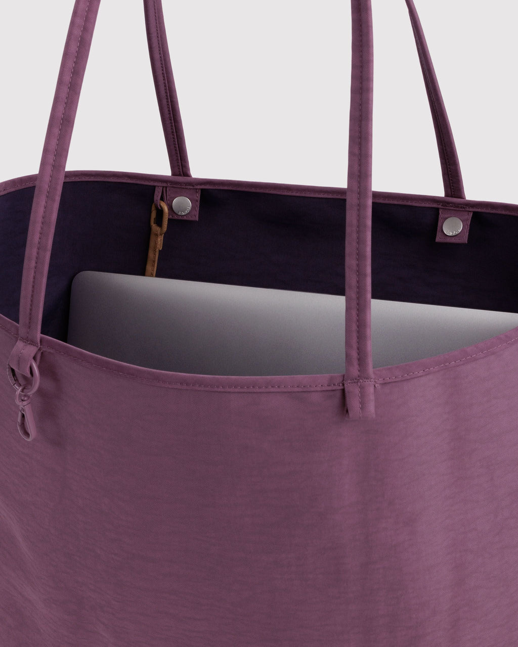 Large Nylon Reversible Tote - Wild Plum Mix - image 5