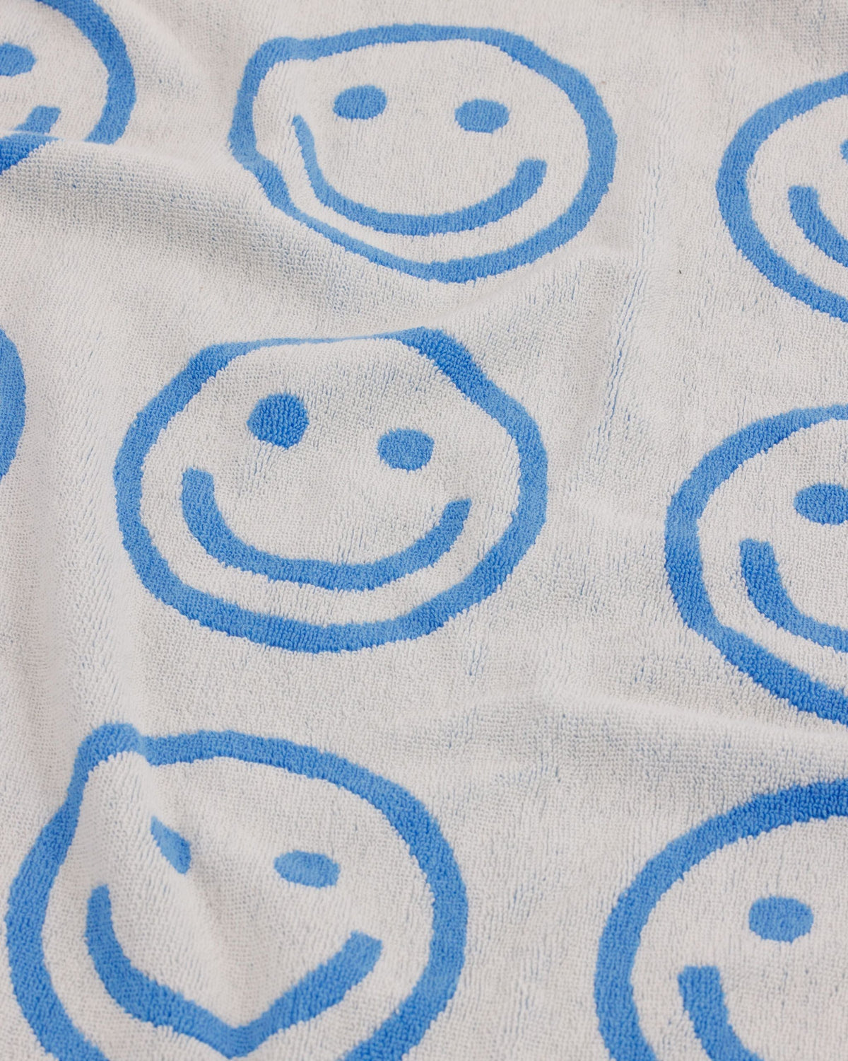Bath Towel - Sky Blue Happy - image 3