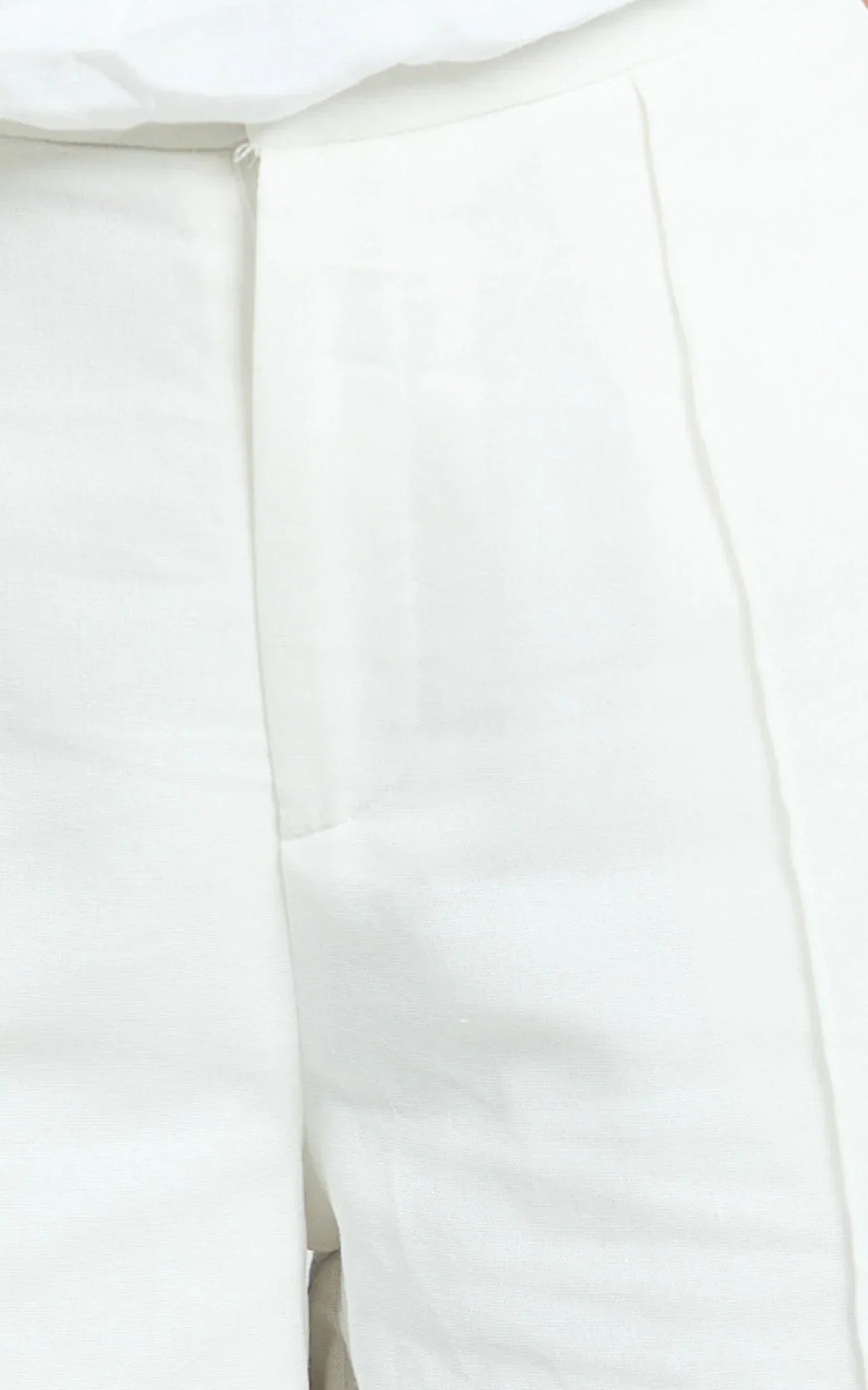 Juniper Pants - Linen Wide Leg Pants in White