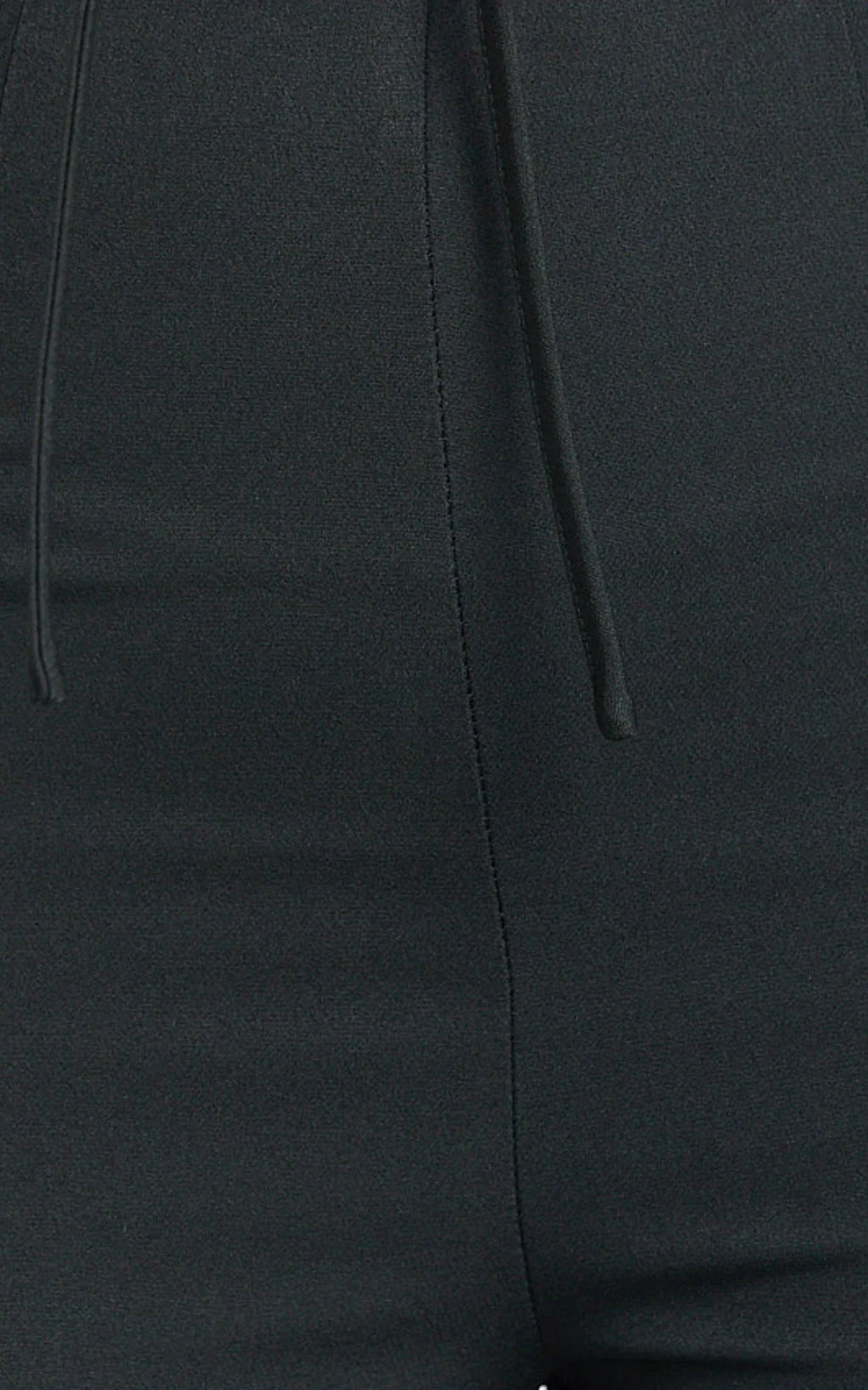 Nola Pants - Mid Waisted Pleated Flare Pants in Black