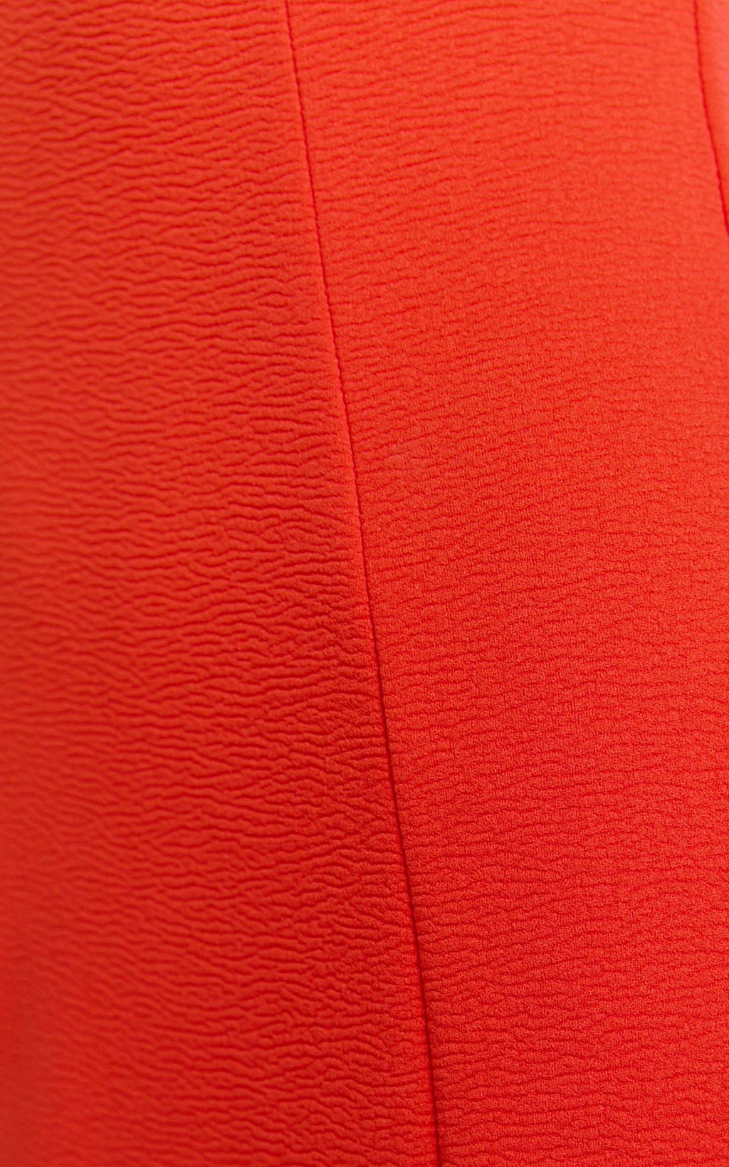 Joel Midi Dress - Halter Sweetheart Neckline Bodycon Dress in Orange