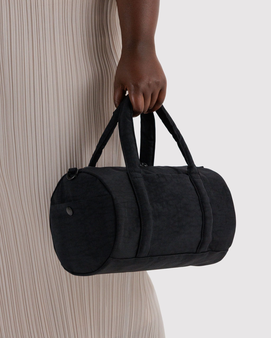 Nylon Duffle Bag - Black - image 3