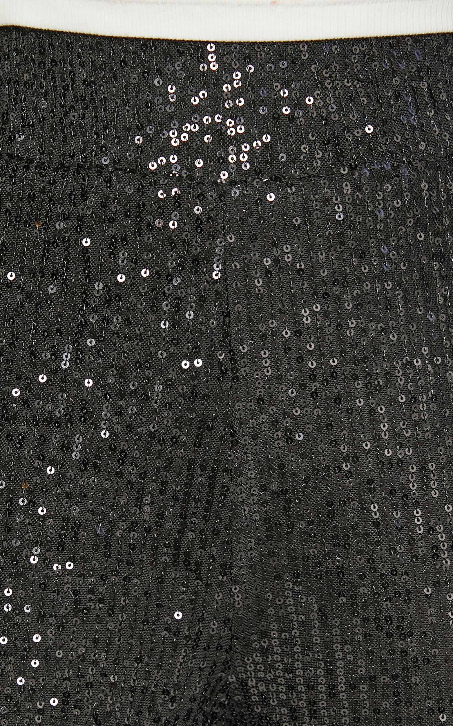 Corey Pants - Sequin Leggings in Black