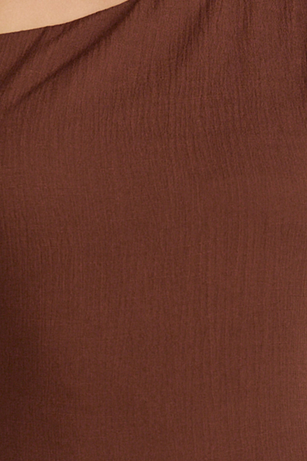 Aurelie Maxi Dress - Off Shoulder Column Dress in Chocolate