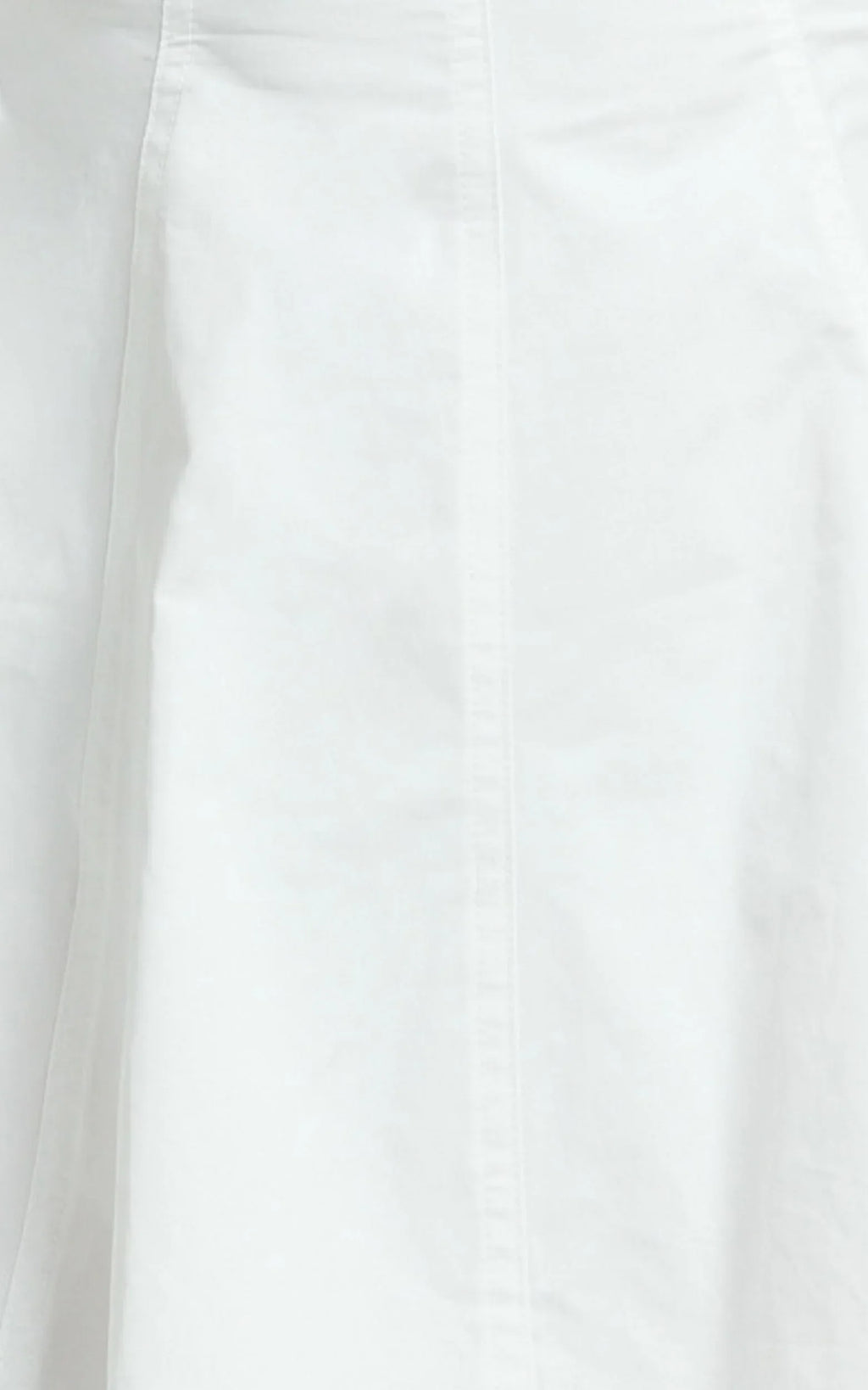 Dylan Mini Dress - High Boatneck Sleeved Fit And Flare Skirt Dress in White