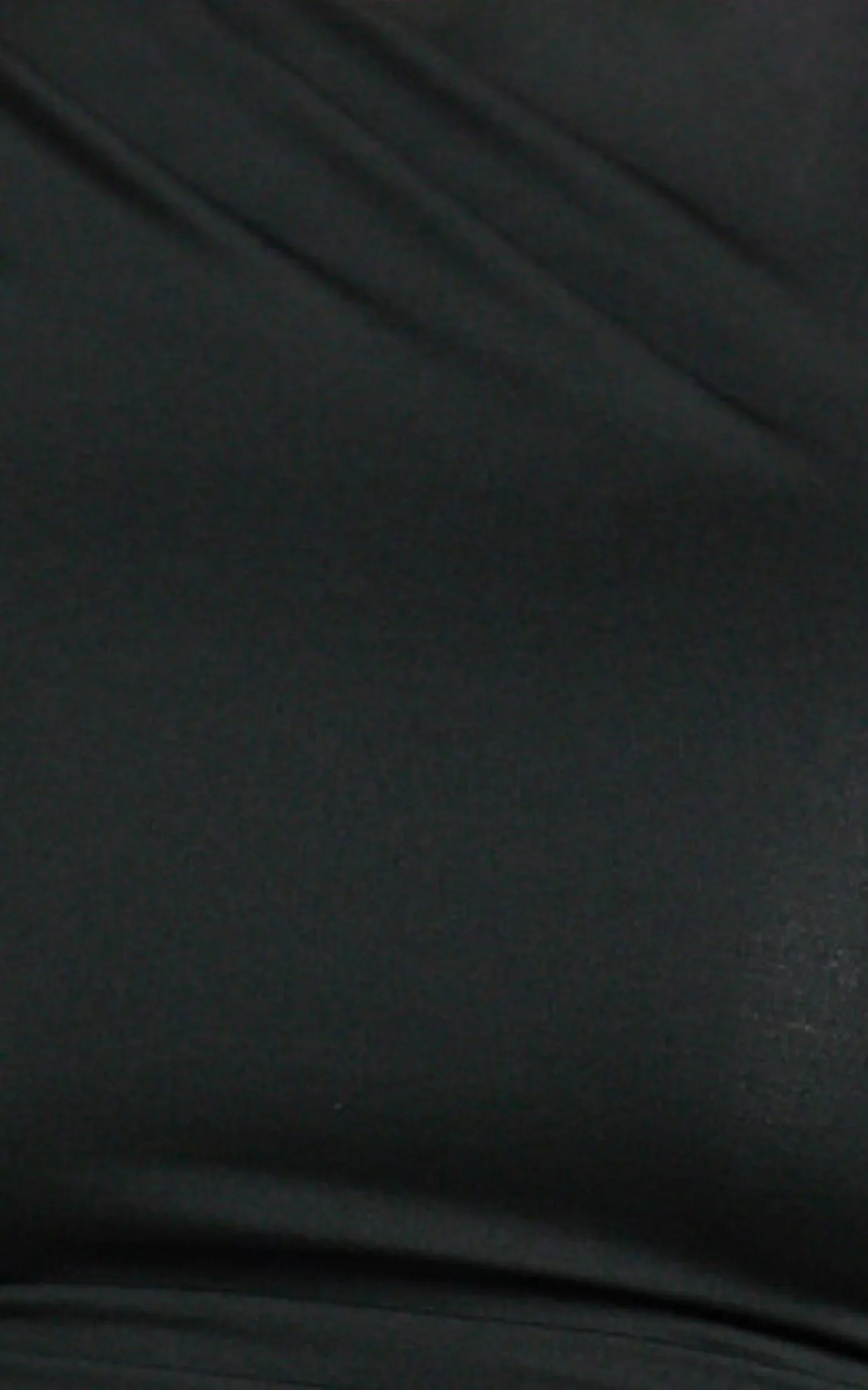 Dixie Maxi Dress - One Sleeve Cut Out Bodycon Dress in Black