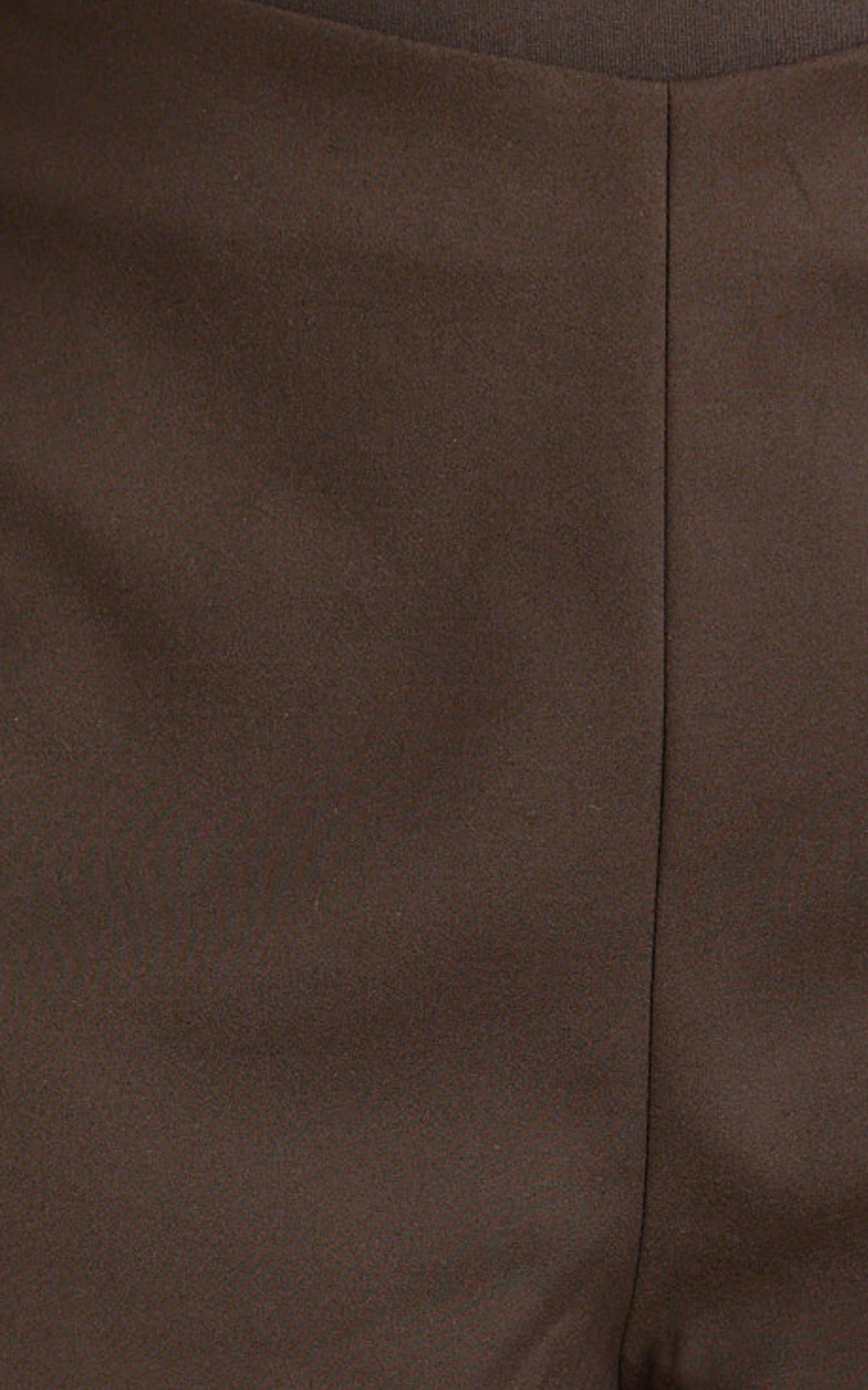 Cassandra Shorts - High Waisted Fitted Micro Shorts in Chocolate