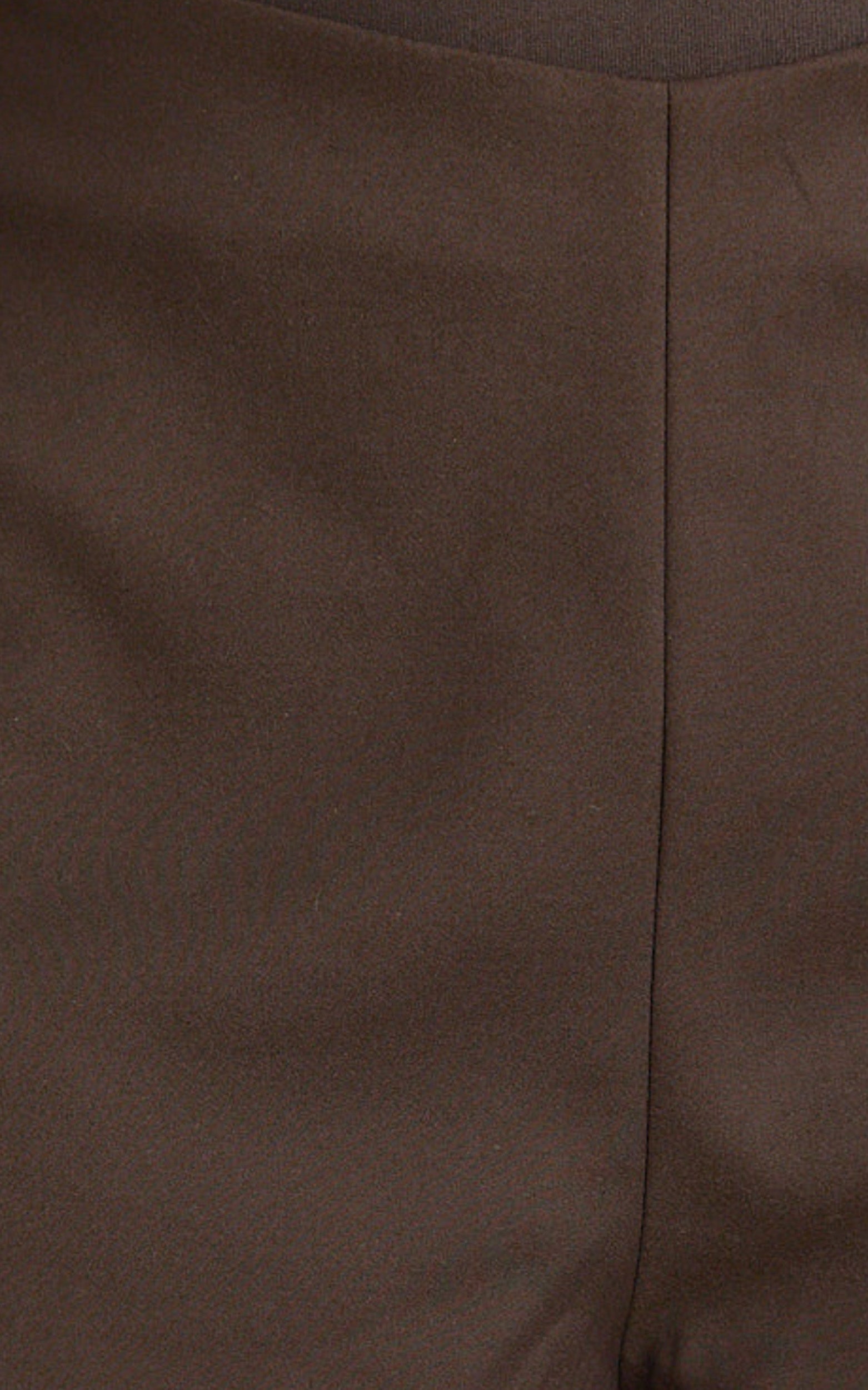 Cassandra Shorts - High Waisted Fitted Micro Shorts in Chocolate