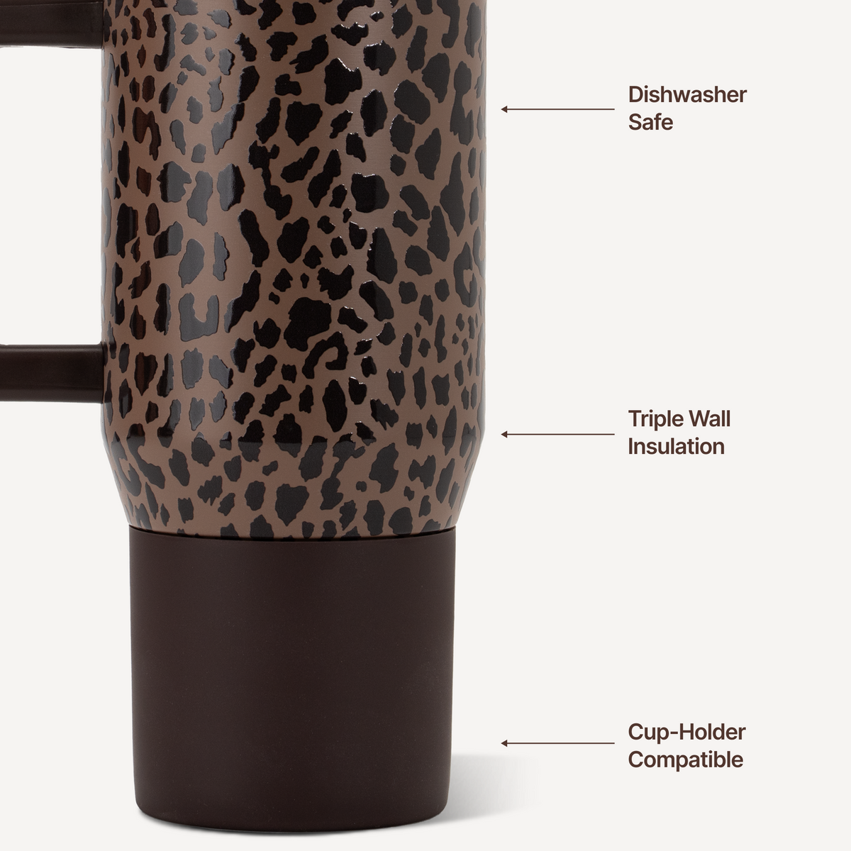 Coffee Traveler - Brown Leopard - image 5