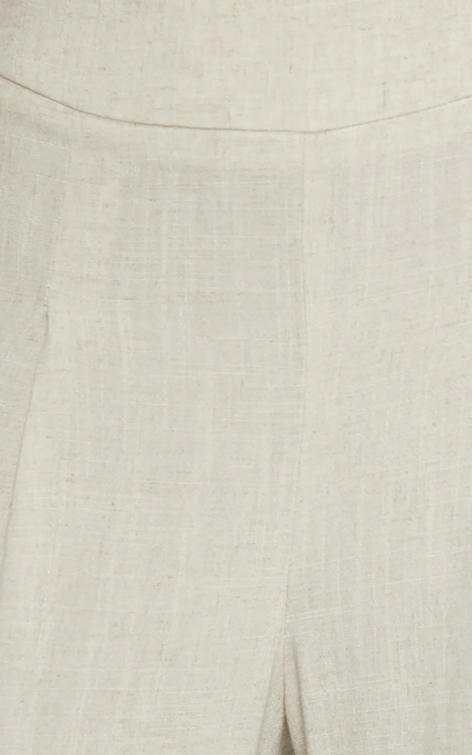Alina Pants - Linen High Waisted Wide Leg Relaxed Pants in Natural