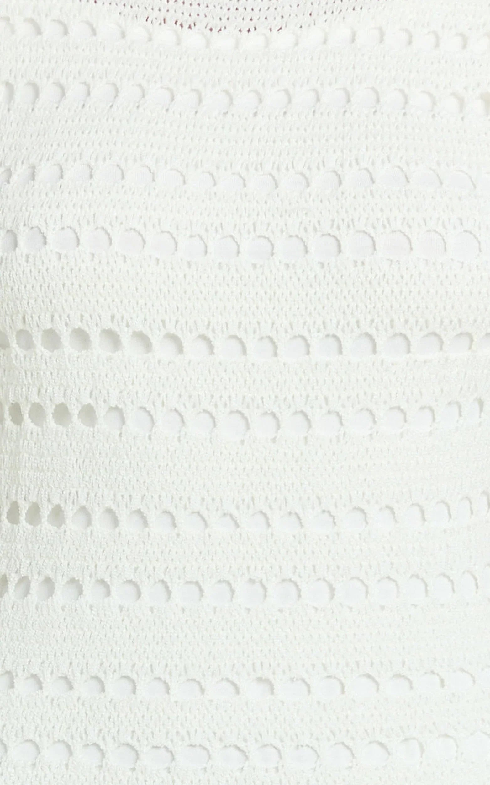 Orlando Maxi Dress - Boat Neck Low Back Side Split Knit Dress in Off White